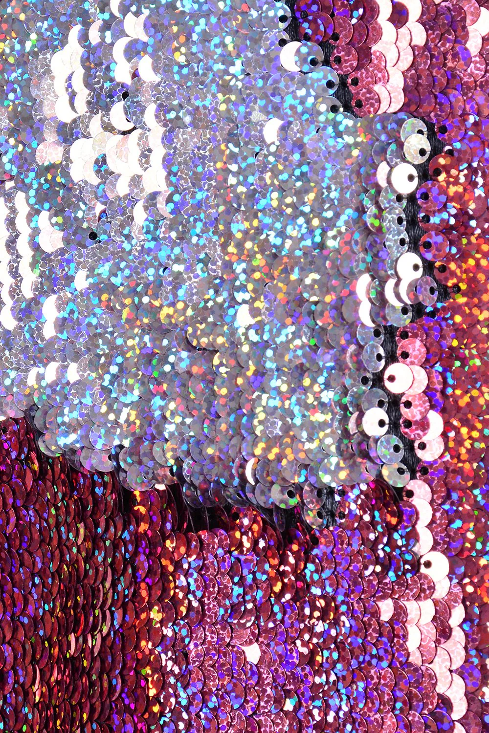 Sequin Cropped Jacket - Pink Stars - Image 8