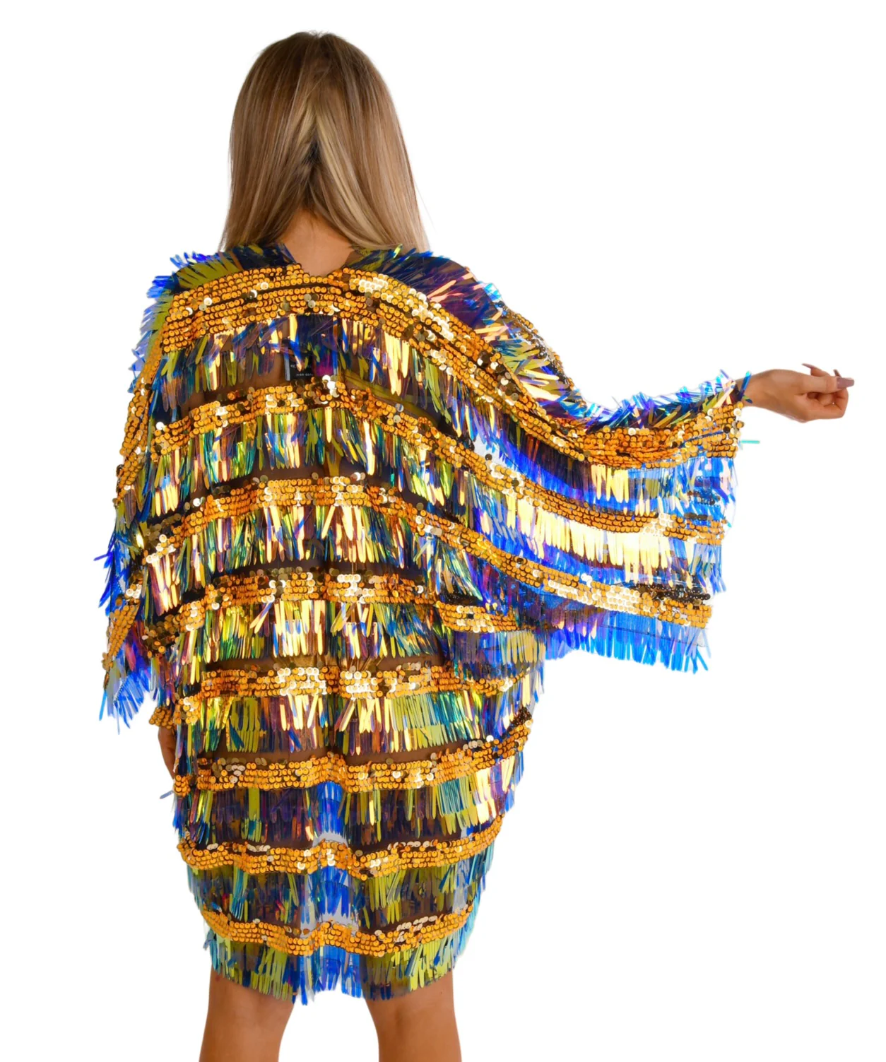Sequin Kimono- Toucan - Image 3
