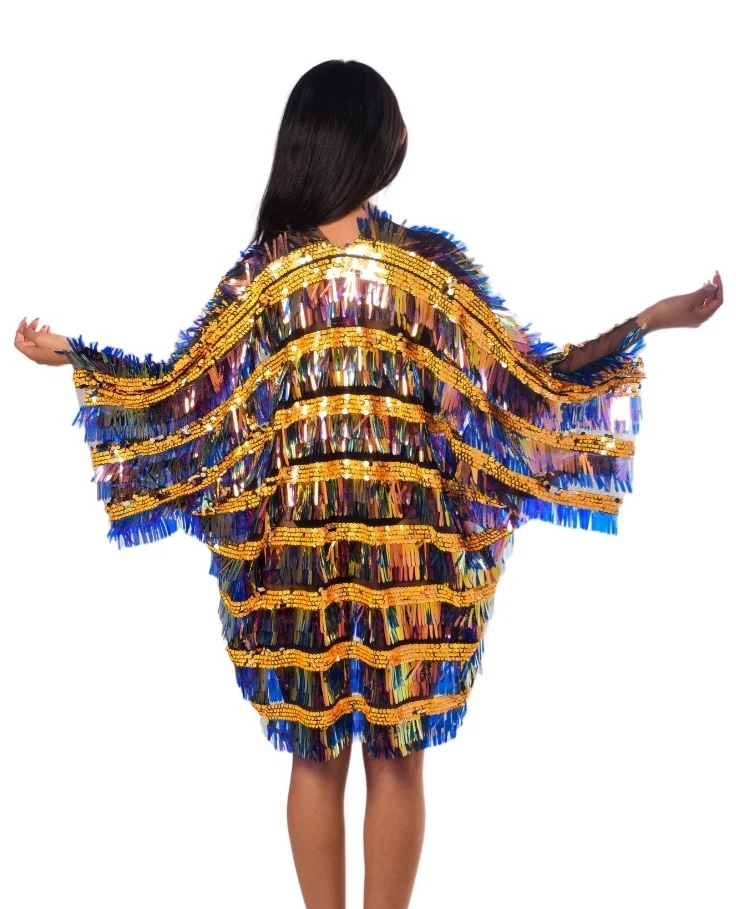 Sequin Kimono- Toucan - Image 5