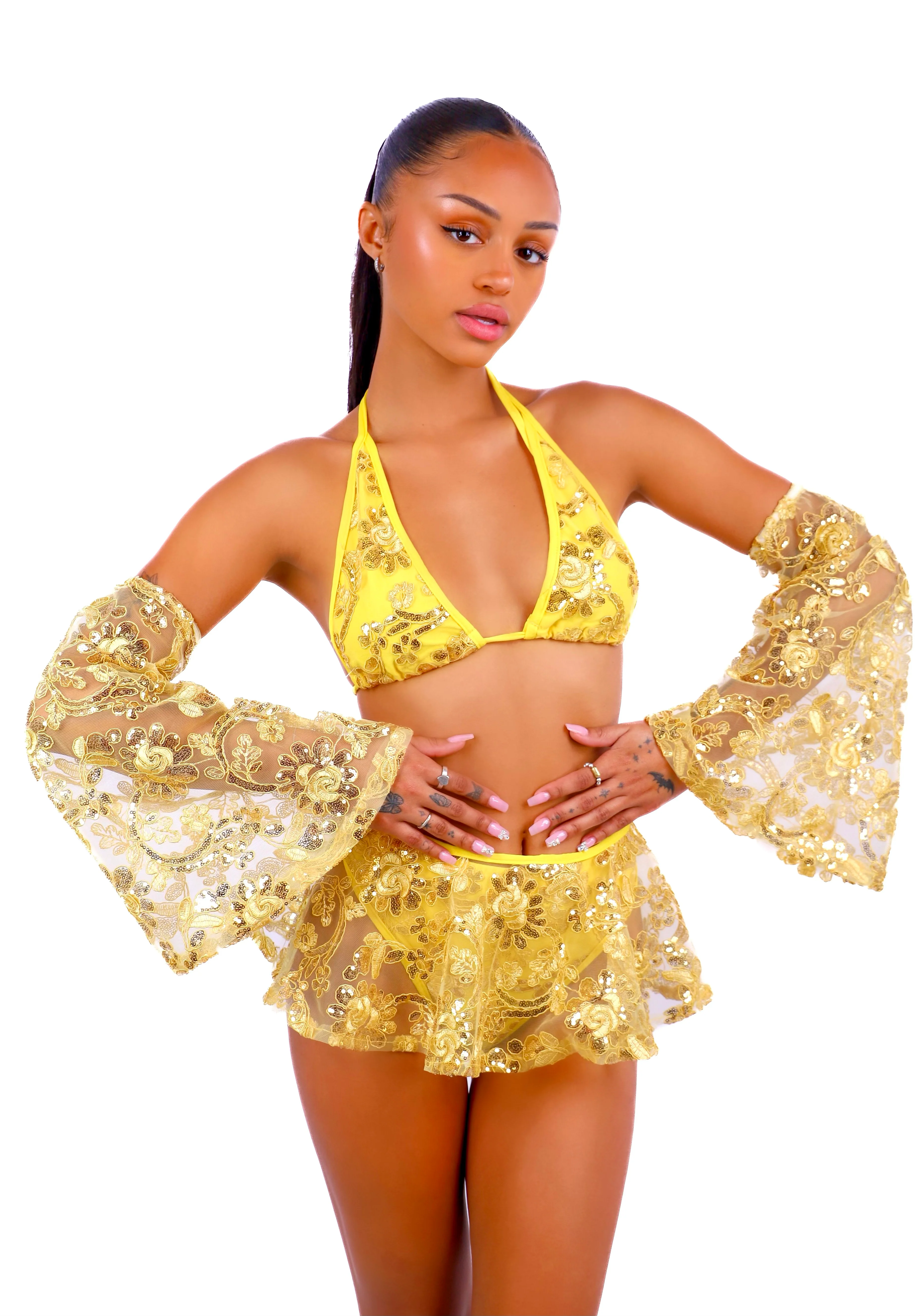 Sunrise Fantasy Fairy Blossom Skirt - Image 5