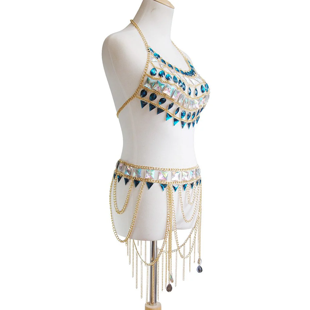 Sparkle Warrior Chain Jewelry Top - Image 10