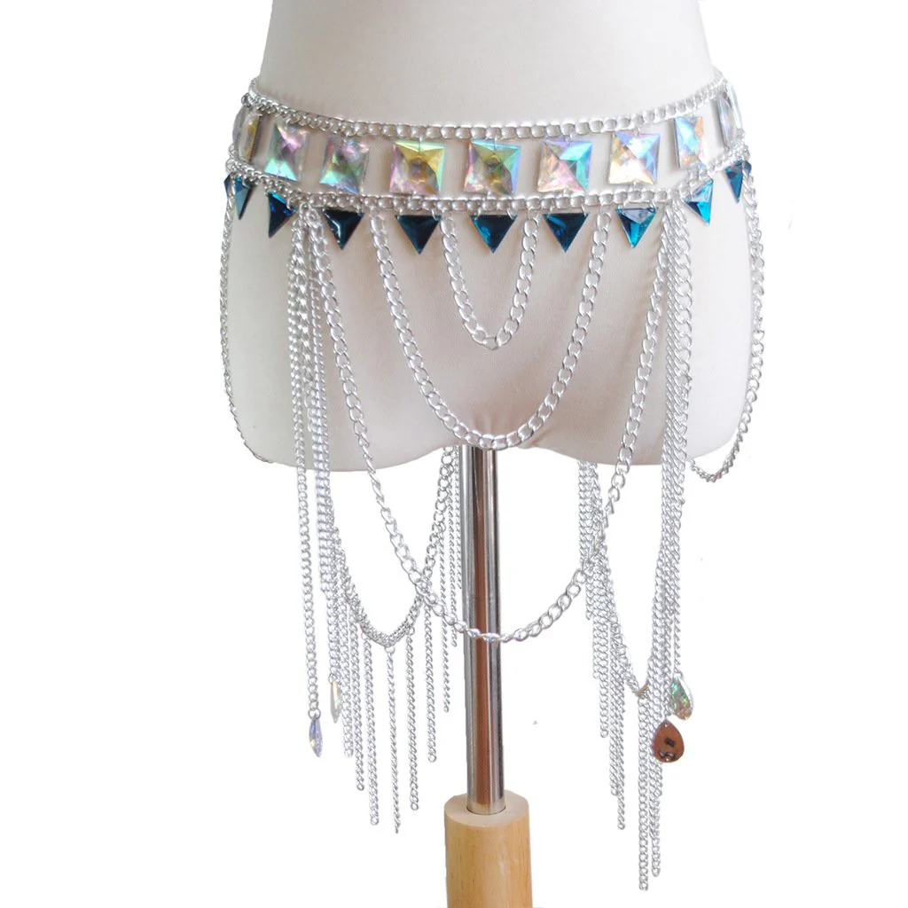 Sparkle Warrior Chain Jewelry Top - Image 11