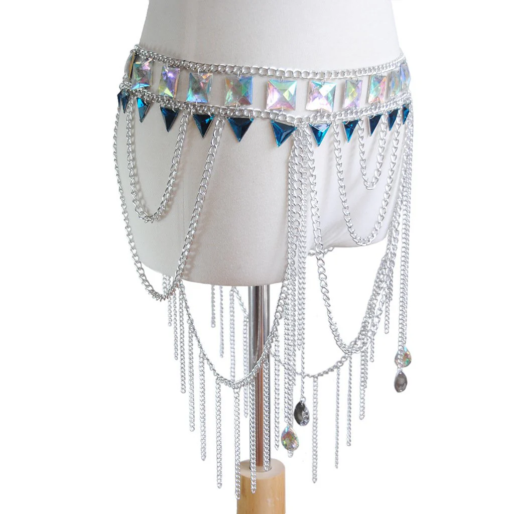 Sparkle Warrior Chain Jewelry Top - Image 12