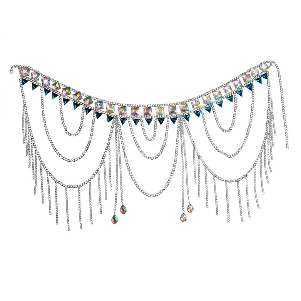 Sparkle Warrior Chain Jewelry Top - Image 15