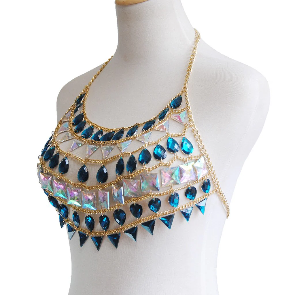 Sparkle Warrior Chain Jewelry Top - Image 18