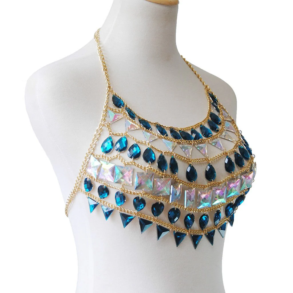 Sparkle Warrior Chain Jewelry Top - Image 19