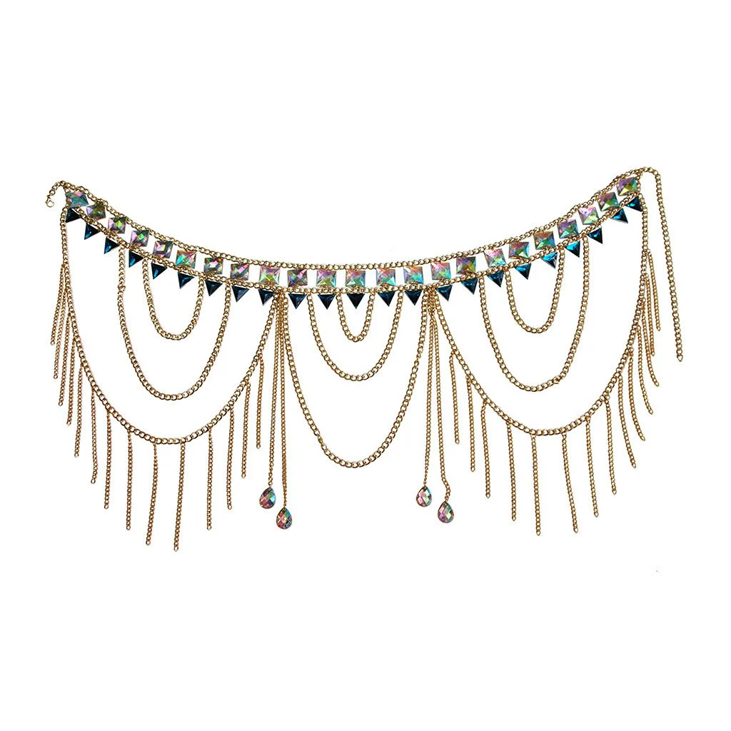 Sparkle Warrior Chain Jewelry Top - Image 6