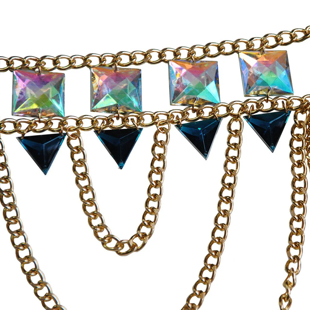 Sparkle Warrior Chain Jewelry Top - Image 9