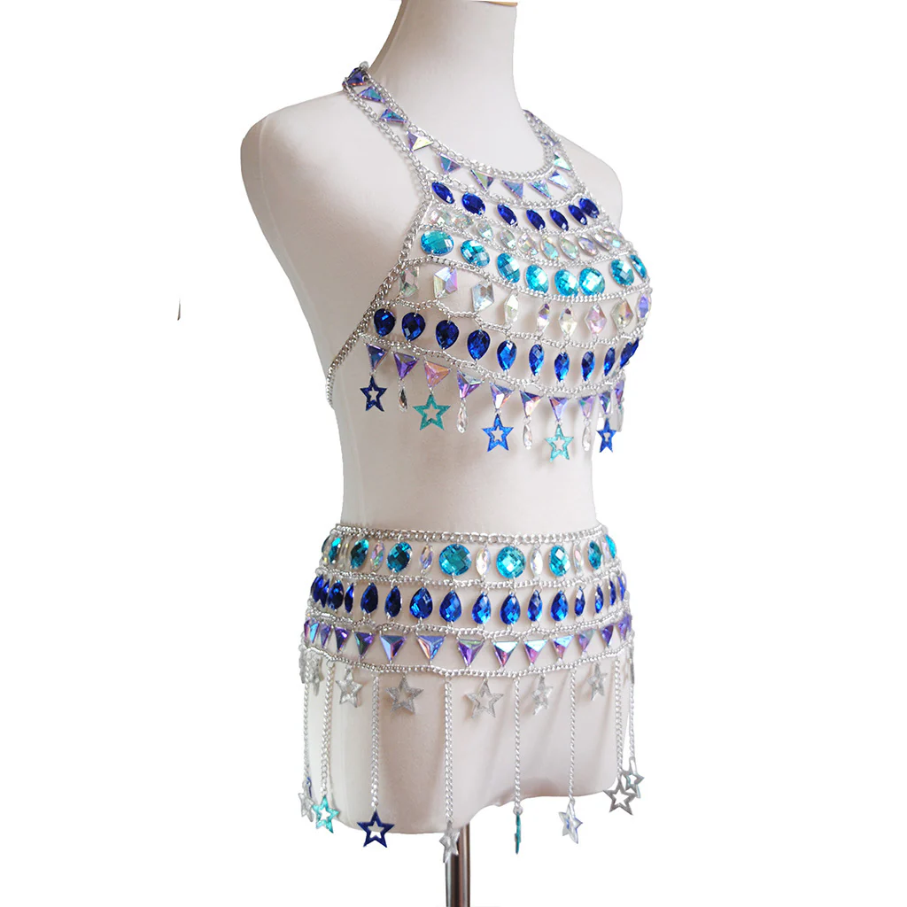 Star Boat Rhinestone Body Jewelry - Image 10