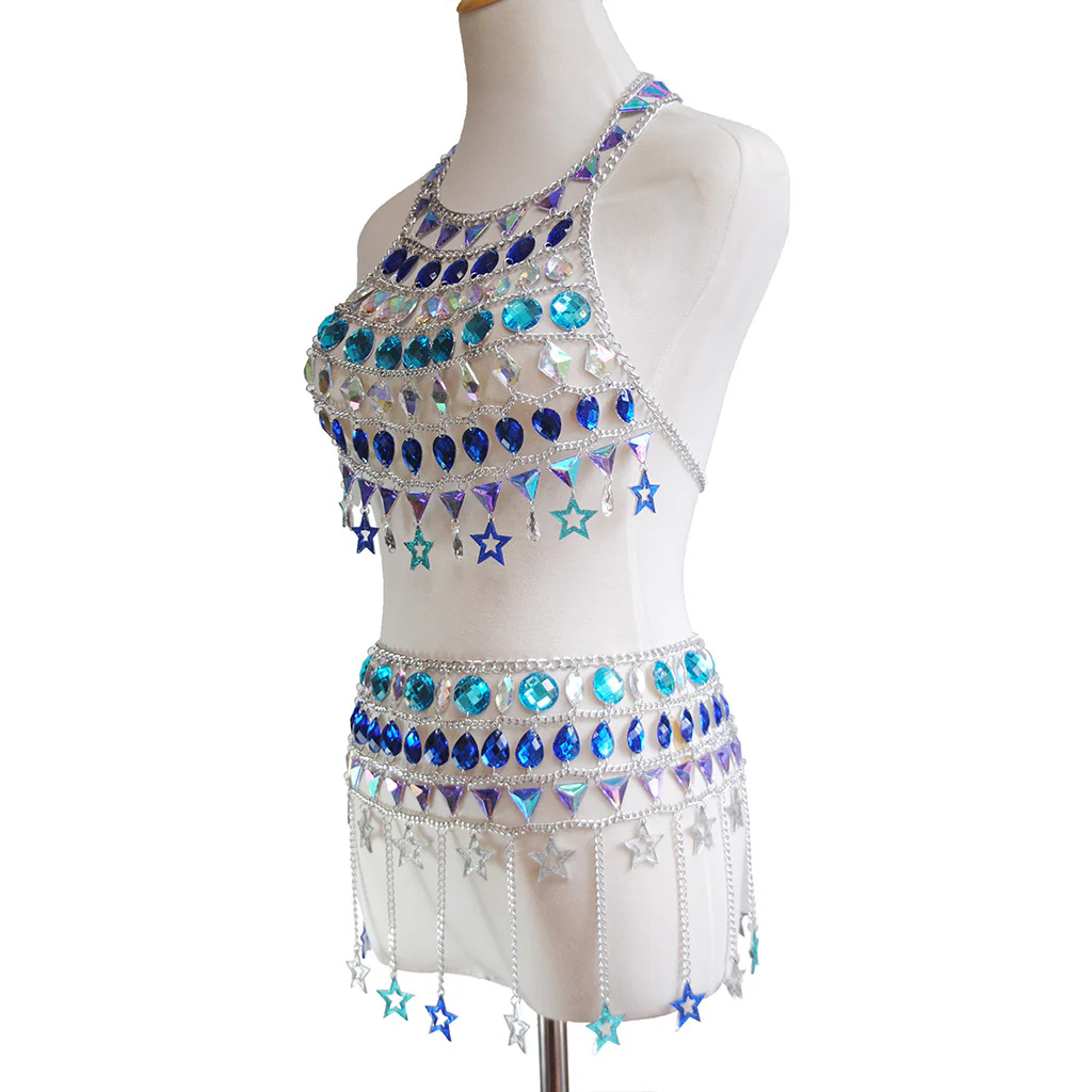 Star Boat Rhinestone Body Jewelry - Image 9