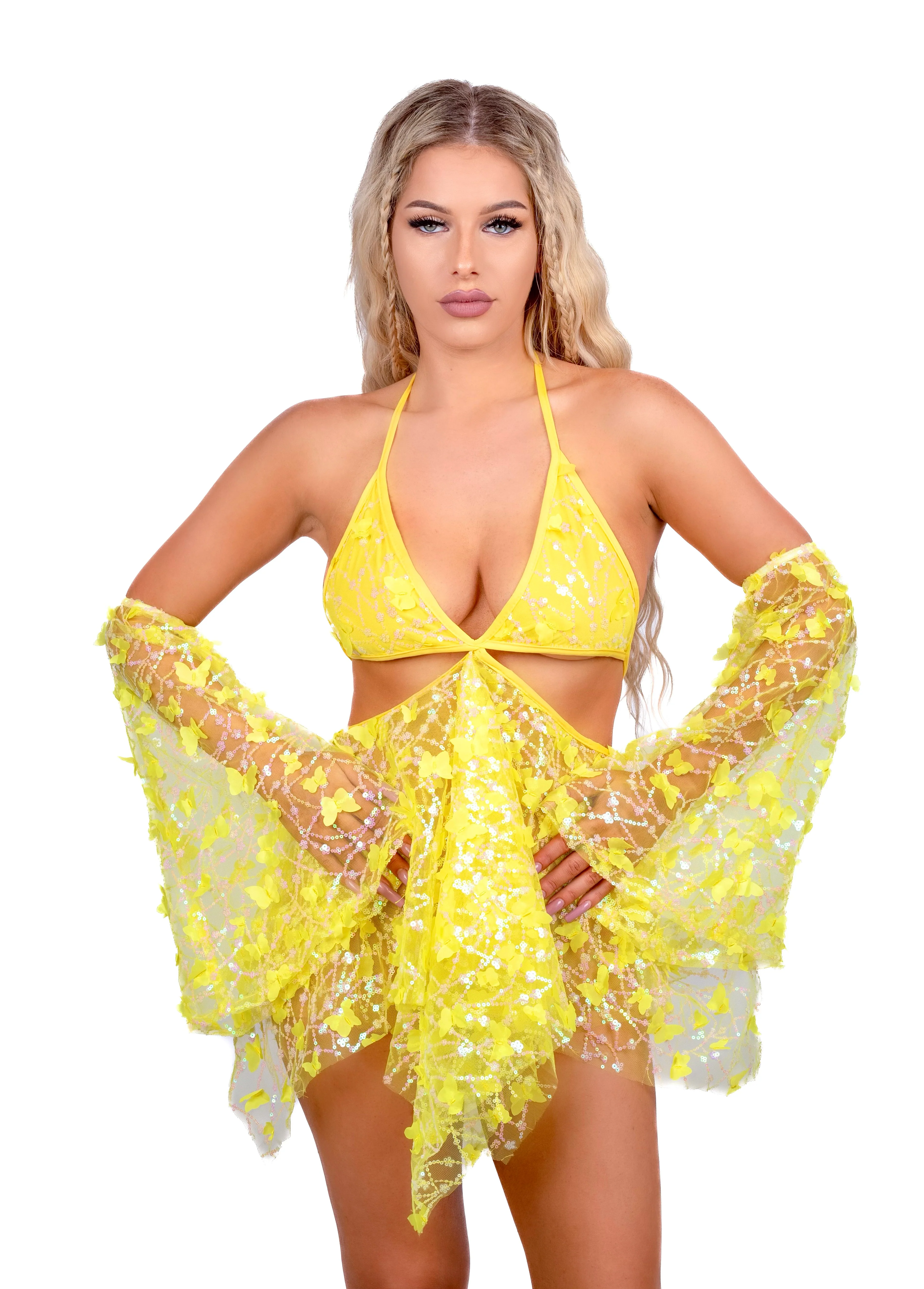 Sunflower Fairy Blossom Dress - Image 2