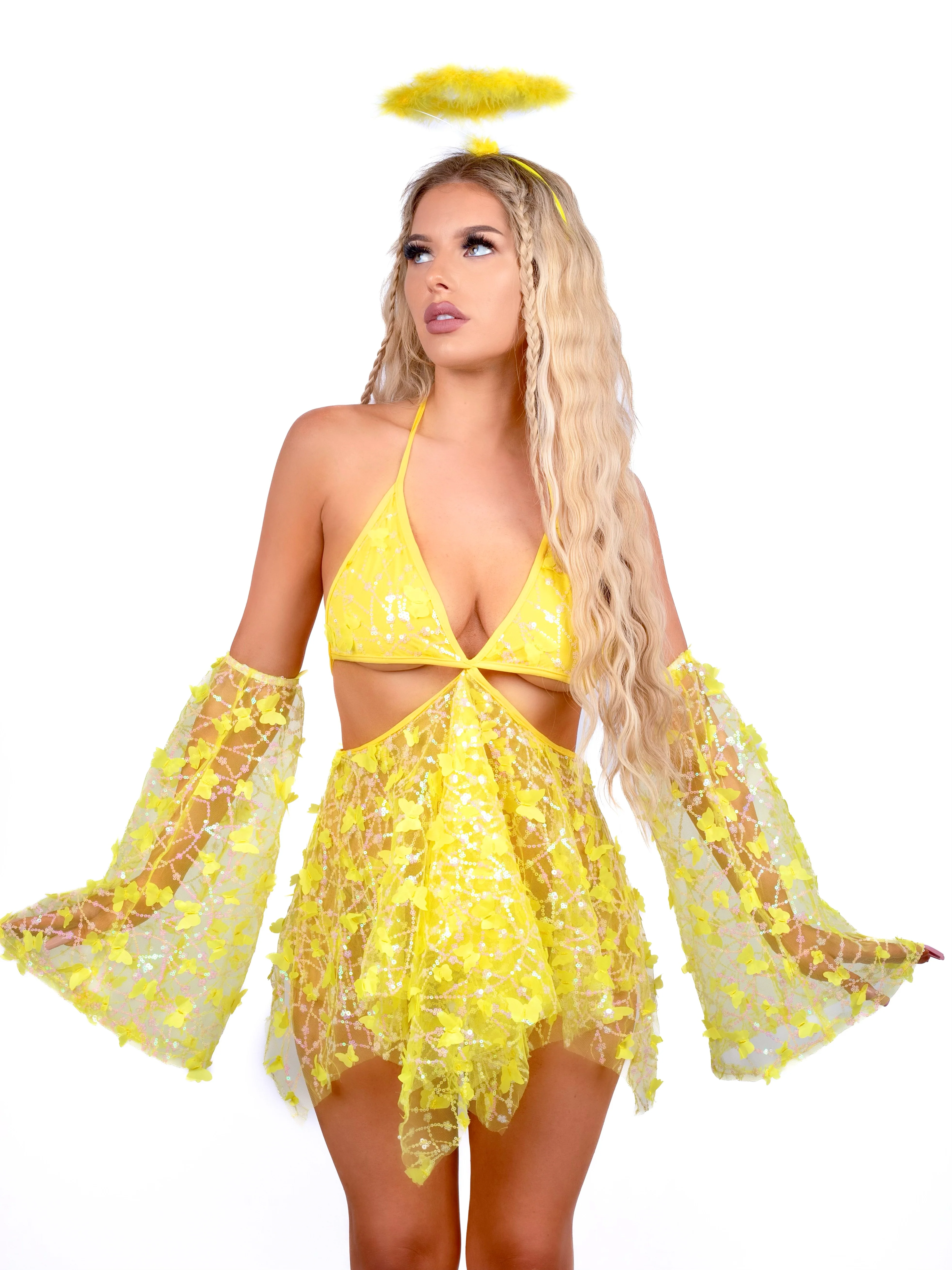 FULL OUTFIT- Sunflower Blossom Angel (3 pcs) - Image 2