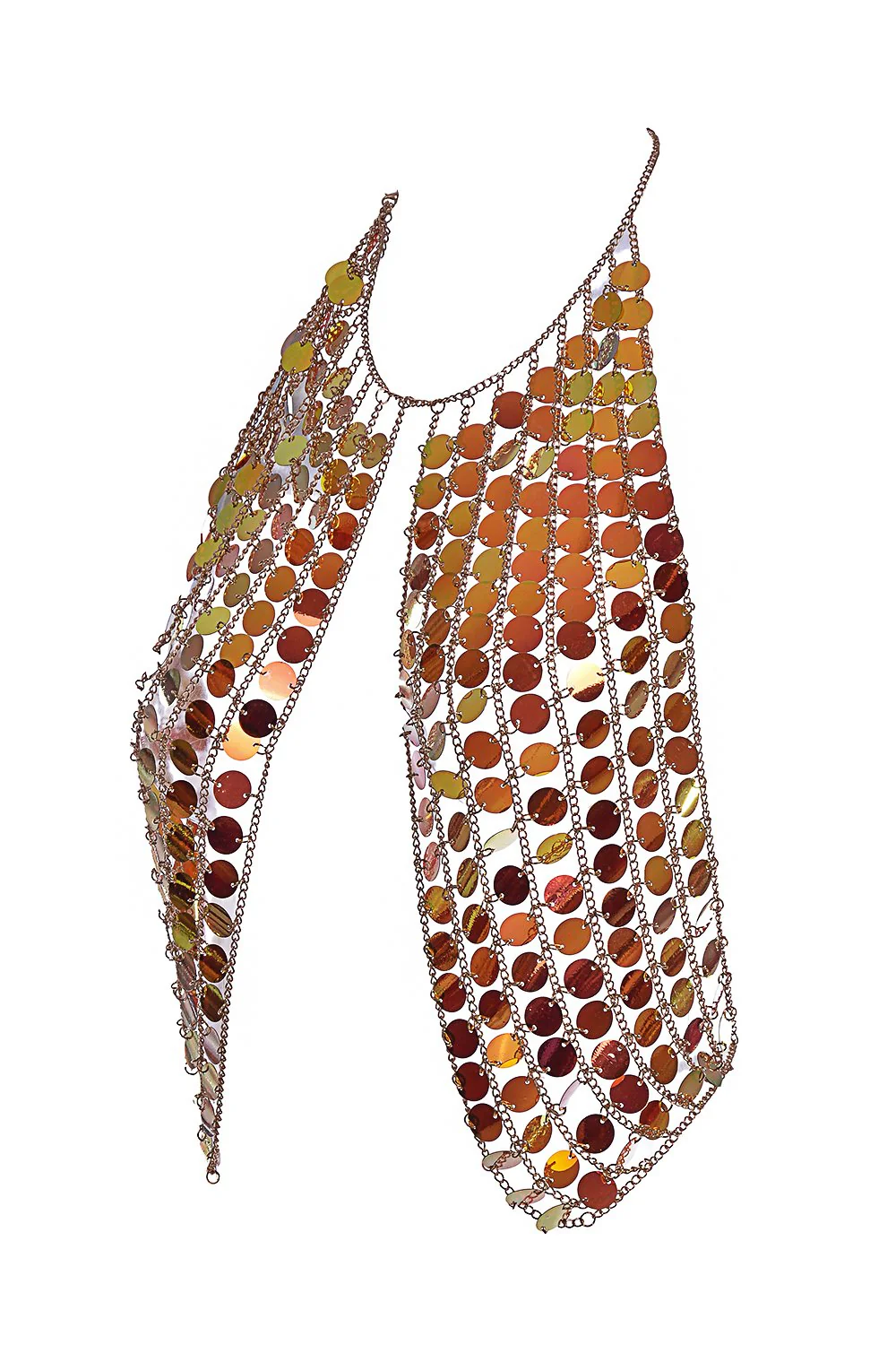 Sunset Disco Halter Top - Image 3