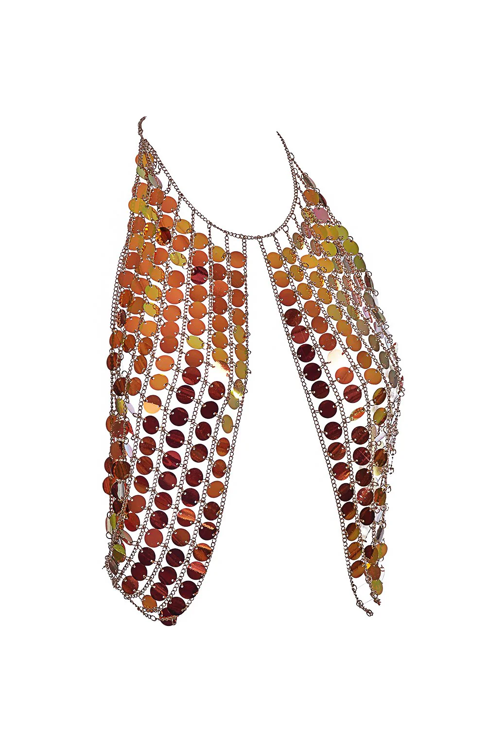 Sunset Disco Halter Top - Image 4