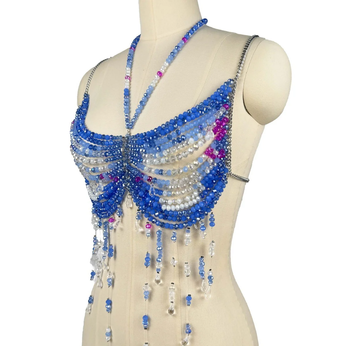 Ocean Blue Jewelry Top - Image 3
