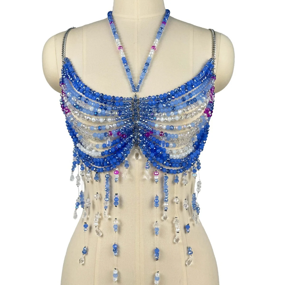 Ocean Blue Jewelry Top - Image 4