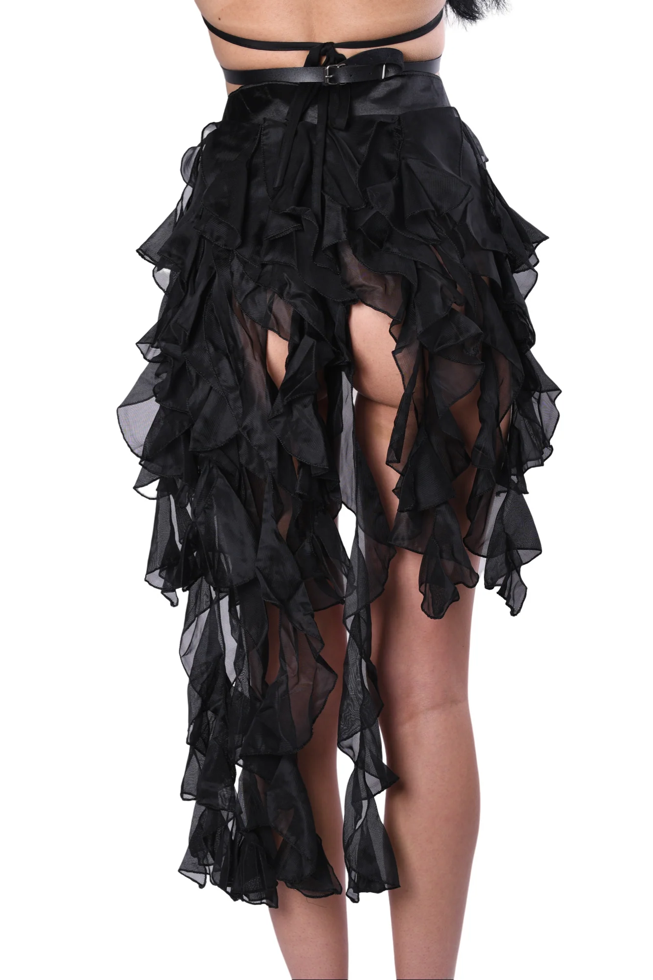 Night Owl Black Long Skirt - Image 6