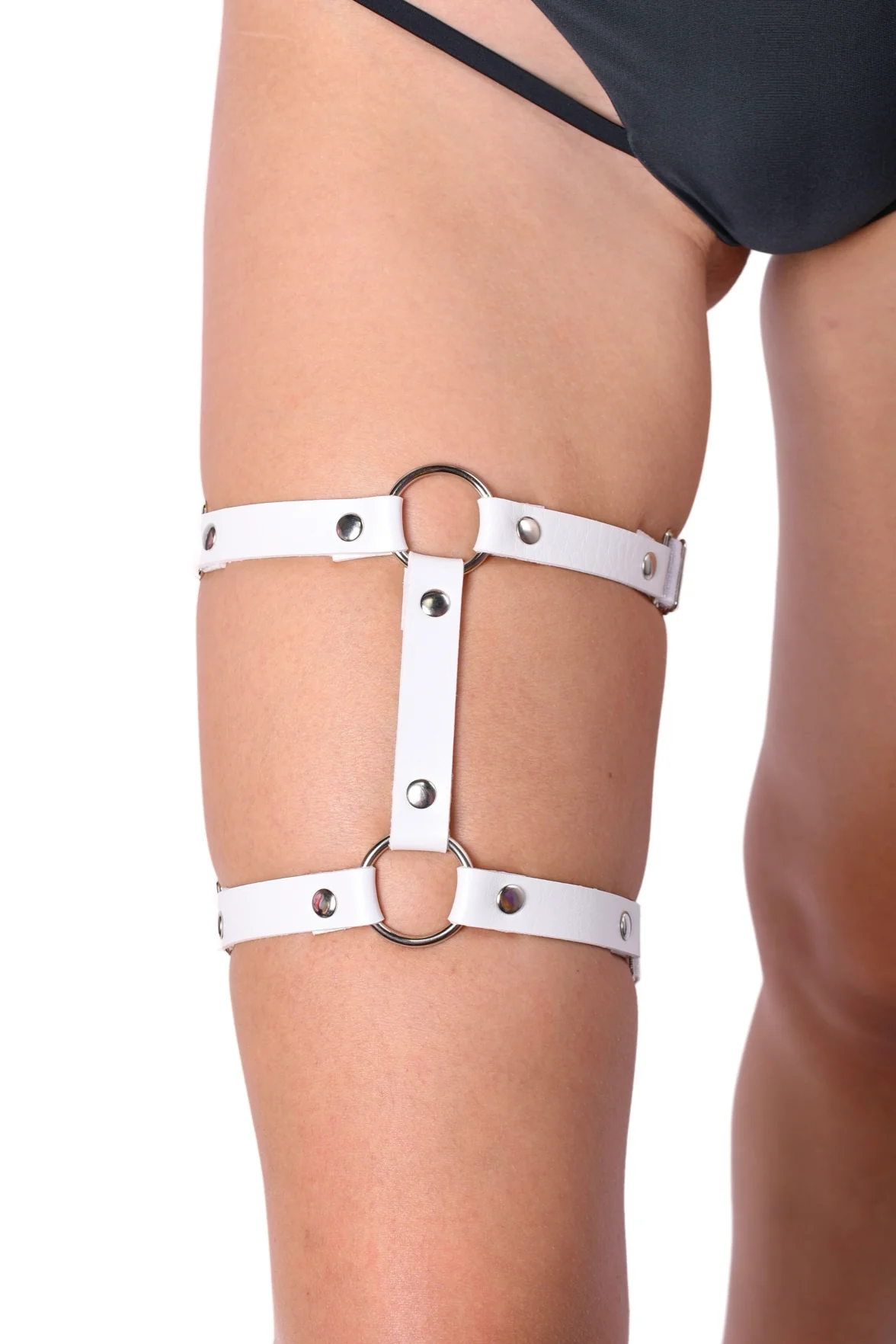 White Leg Harness Wrap